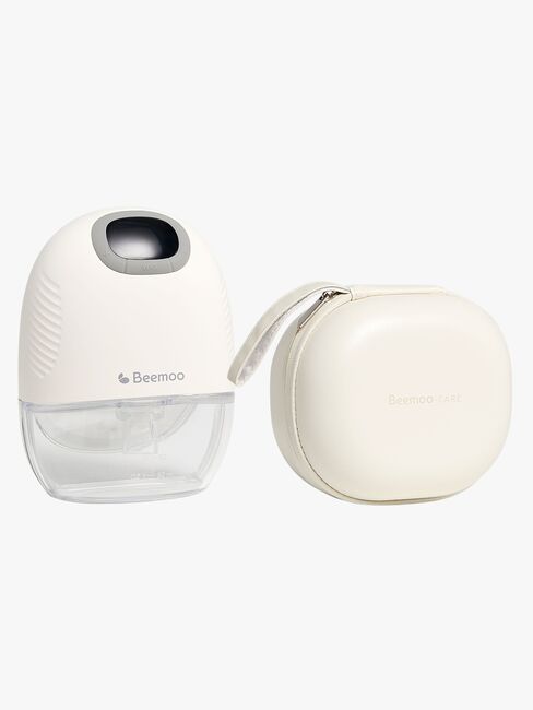 Beemoo CARE Wearable Slim Sähkökäyttöinen Rintapumppu Single + Kuljetuslaukku, White