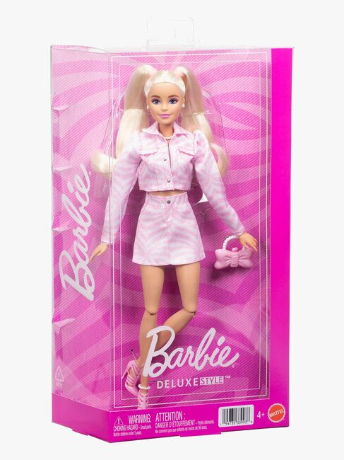 Barbie Deluxe Style Nukke + Farkkutakki & Hame