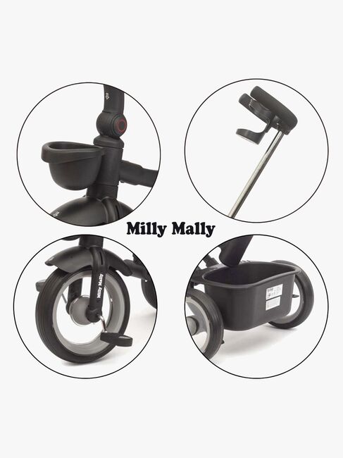 Milly Mally Twinkle Kolmipyörä, Harmaa