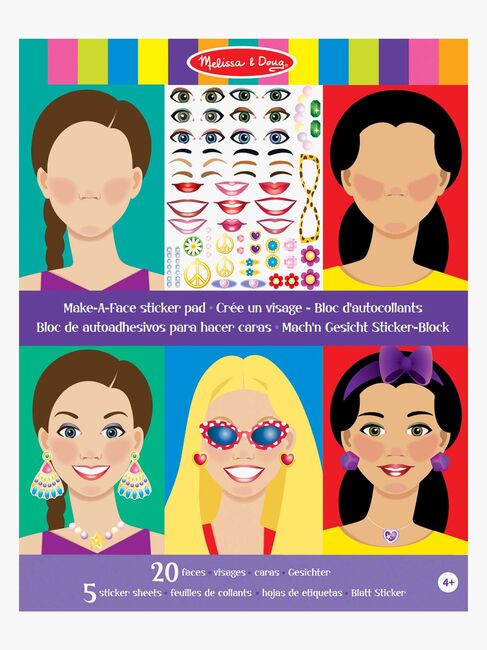 Melissa & Doug Make-a-Face Tarrakirja