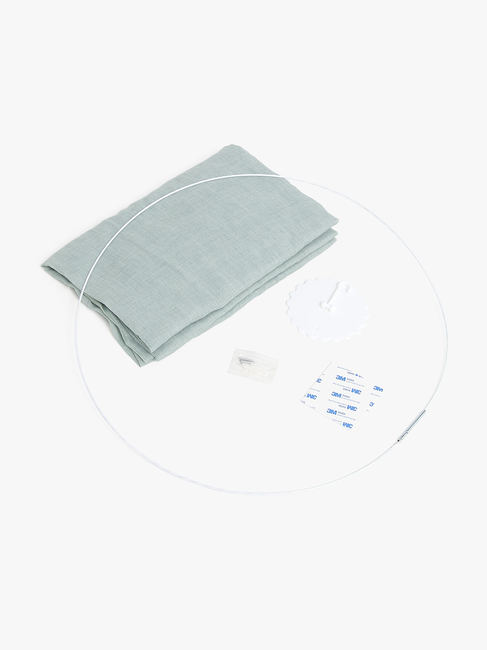 Alice & Fox Veil Vuodekatos, Linen Sage