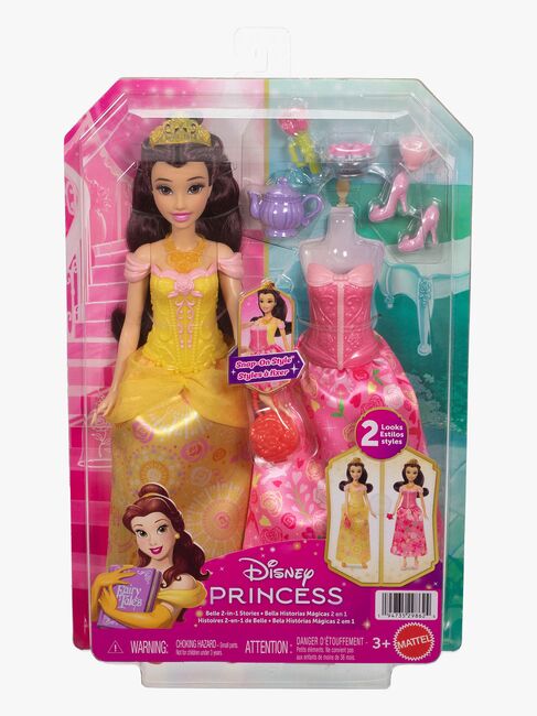 Disney Prinsessat Muotinukke Belle + Asut