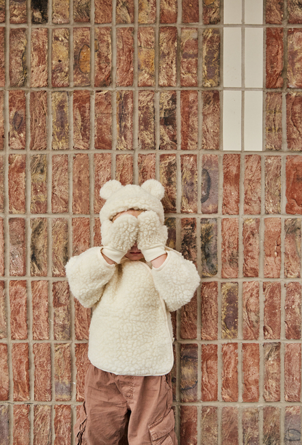 BINIBAMBA Merino Snuggle Takki, Milk