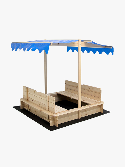 Woodlii Hiekkalaatikko + Katto Ja Penkki, Nature