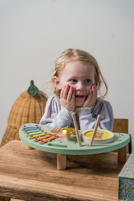 Dantoy Musiikkiasema Wood In Gift Box