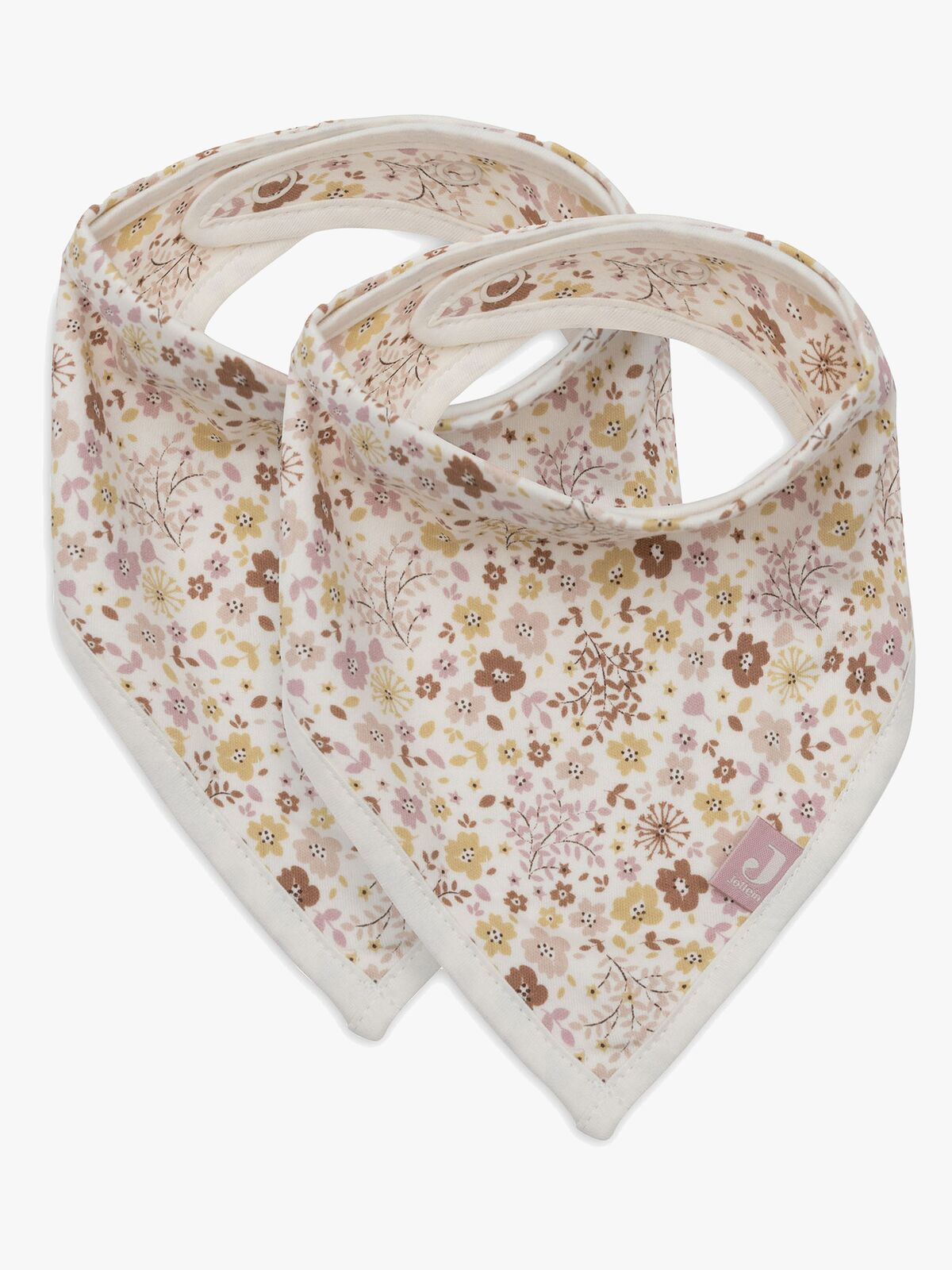 Jollein Bandana Kuolalappu 2-pack, Flower Fairies