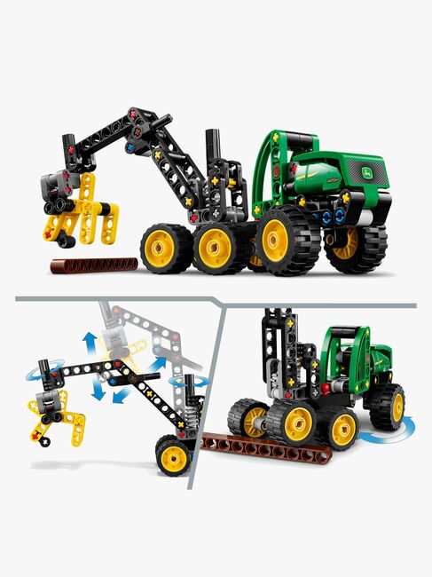 LEGO Technic 42218 Pyörillä varustettu John Deere 1470H ‑harvesteri