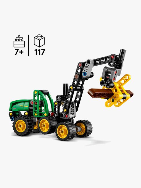 LEGO Technic 42218 Pyörillä varustettu John Deere 1470H ‑harvesteri