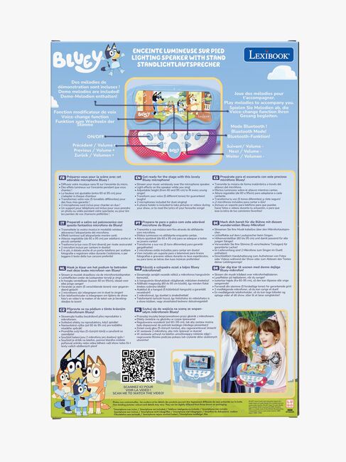 Bluey Mikrofoni + Jalusta