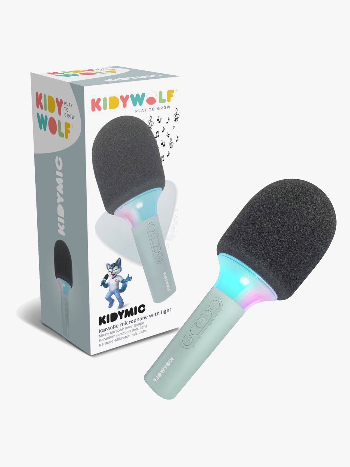 Kidywolf KIDYMIC Karaokemikrofoni All-in-One, Vihreä