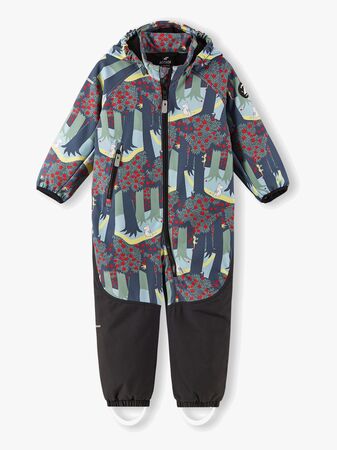 Reima Moomin Mjosa Softshell-haalari, Soft Black