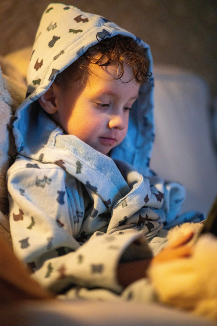 Lindberg Havsbris Kylpytakki, Blue/Light Blue