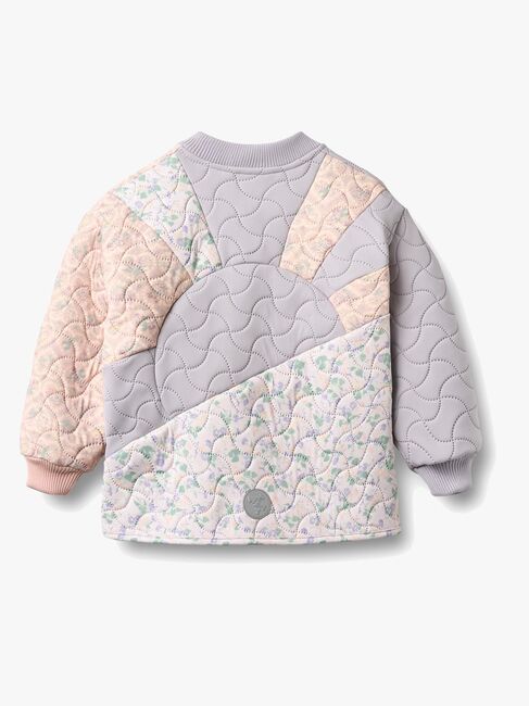 Wheat Helmao Kevyttoppatakki, Purple Light Petunias