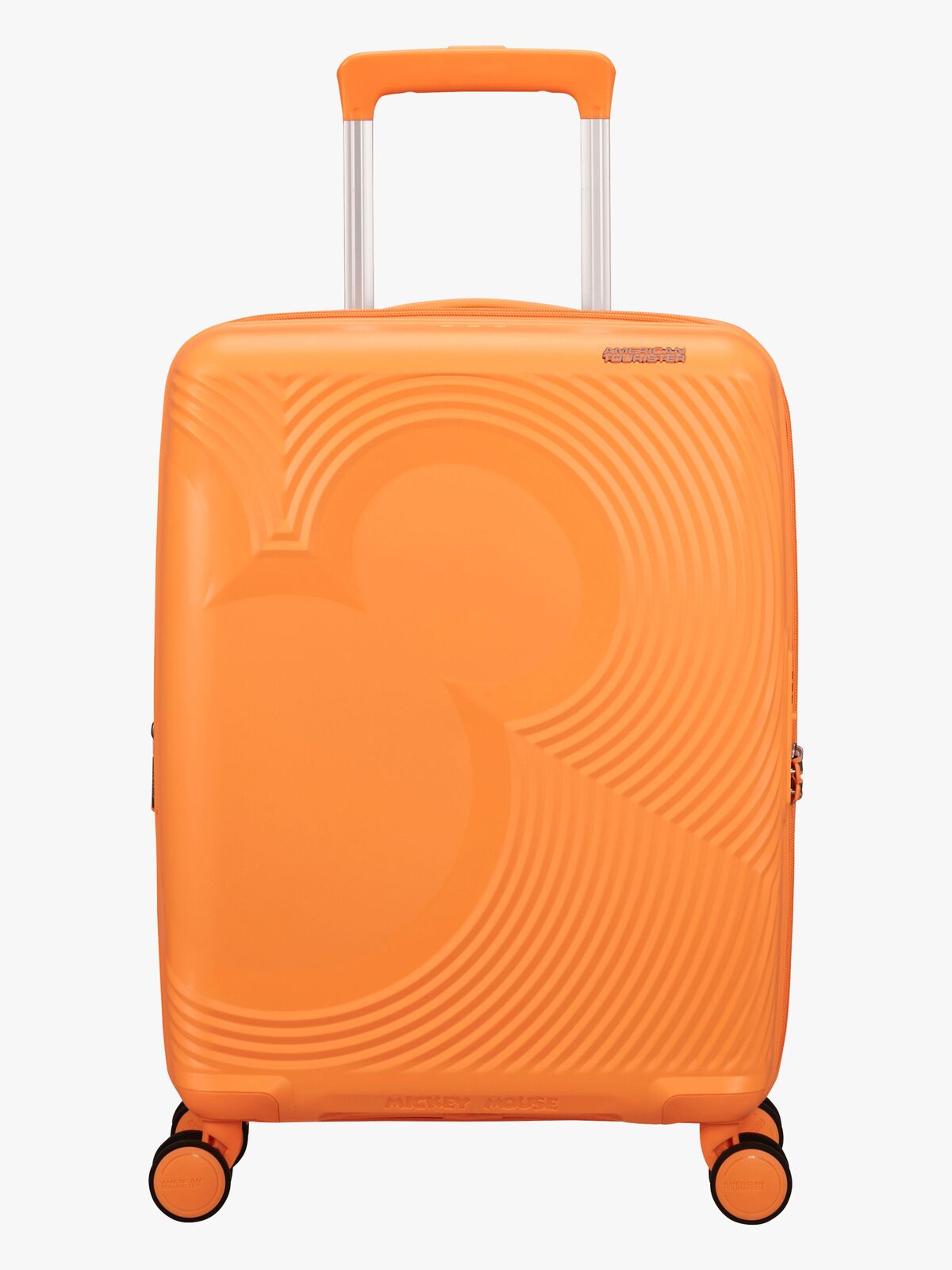 American Tourister Mickey Magic Spinner Matkalaukku 37-44L, Peachy Orange