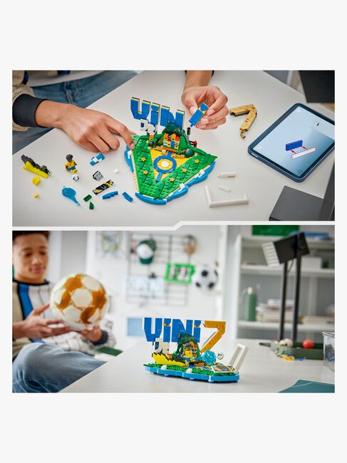 LEGO Editions Football 43027 Vini Jr. – jalkapallon tähtihetket