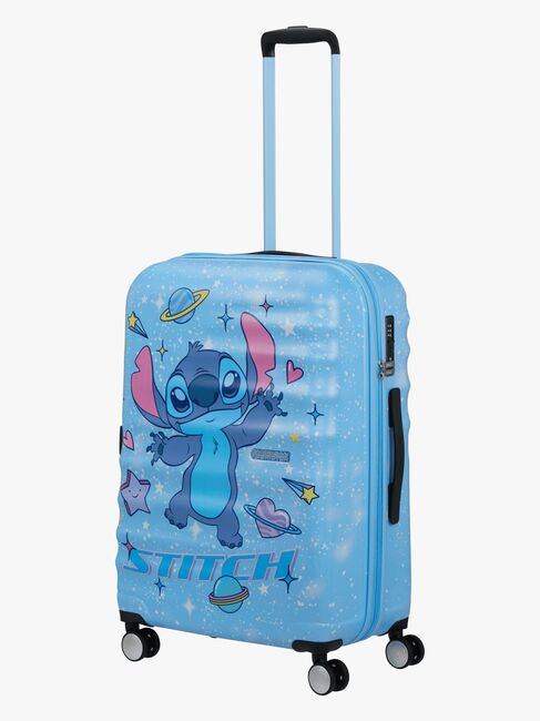 American Tourister Wavebreaker Disney Spinner Matkalaukku 35L, Stitch Universe
