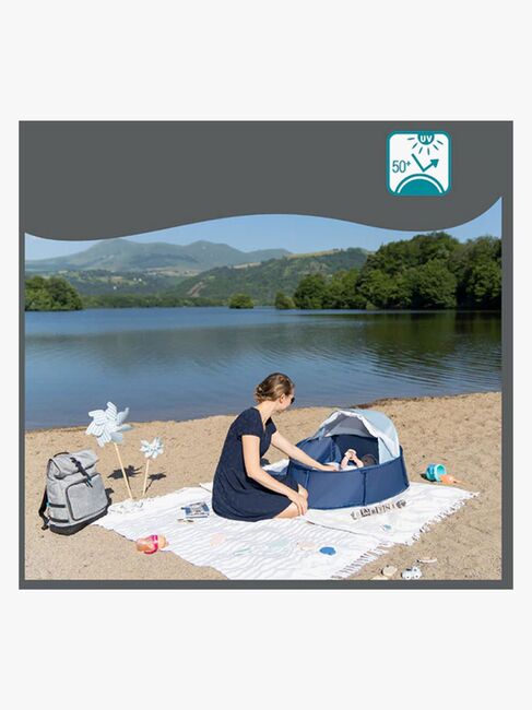 BabyMoov UV-Teltta, Blue/White