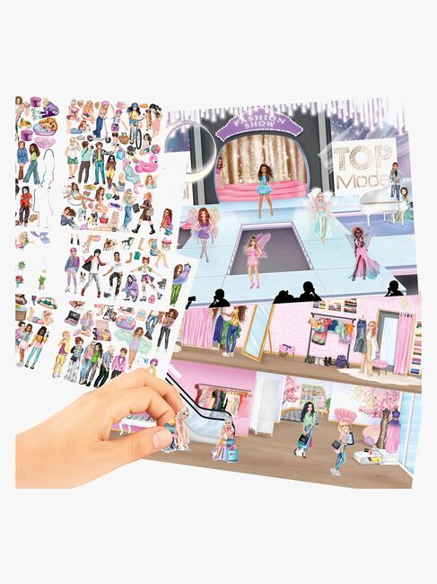 TOPModel Stickerworld Tarrakirja