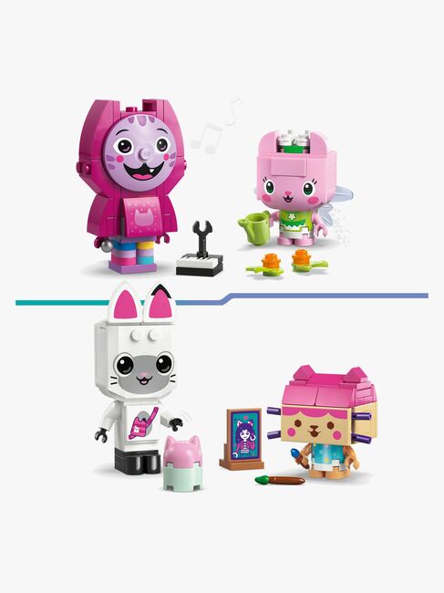 LEGO Gabby's Dollhouse 11215 Gabbyn palikoista rakennettavat kissaystävät