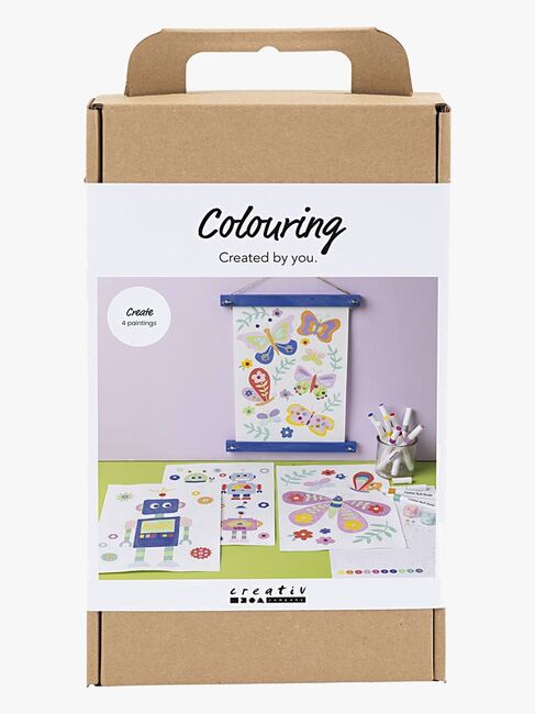 Creativ Company Askartelusetti Väritys Iloiset Värit