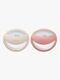 NUK Perfect Match Tutti 2-pack Koko 1, Beige/Red