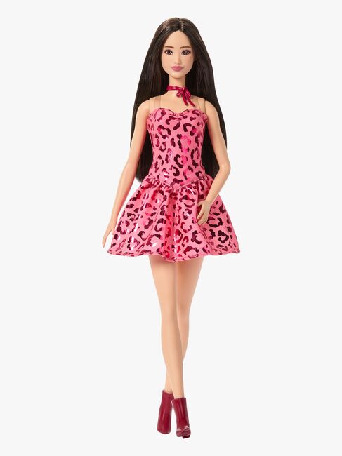 Barbie Fashionistas Nukke Leopardi, Vaaleanpunainen