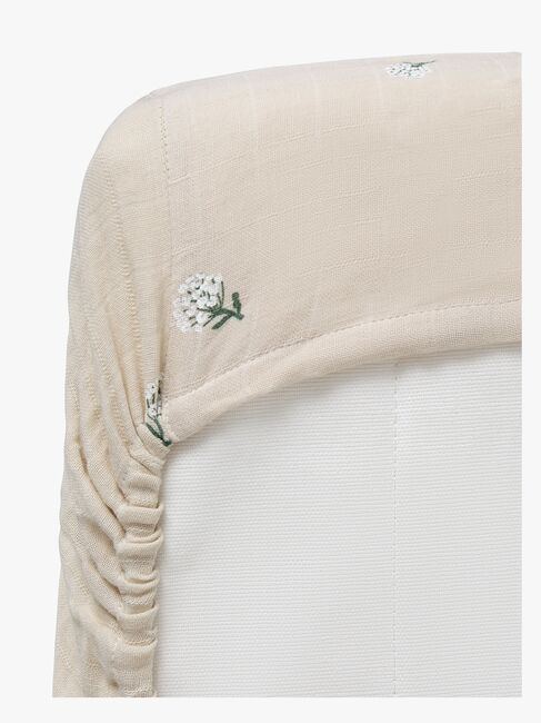 Alice & Fox TWIGGIE Muotoonommeltu Aluslakana Juniorisänky 90x200, Beige