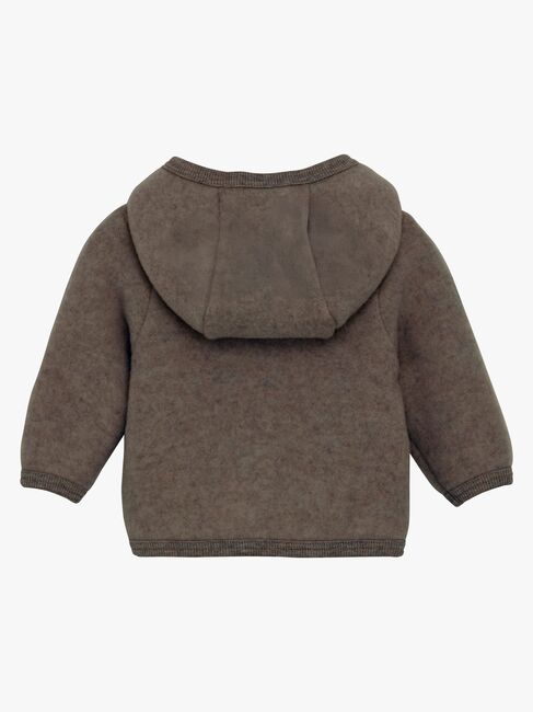 Huttelihut Villafleecetakki Merinovilla, Brown Melange