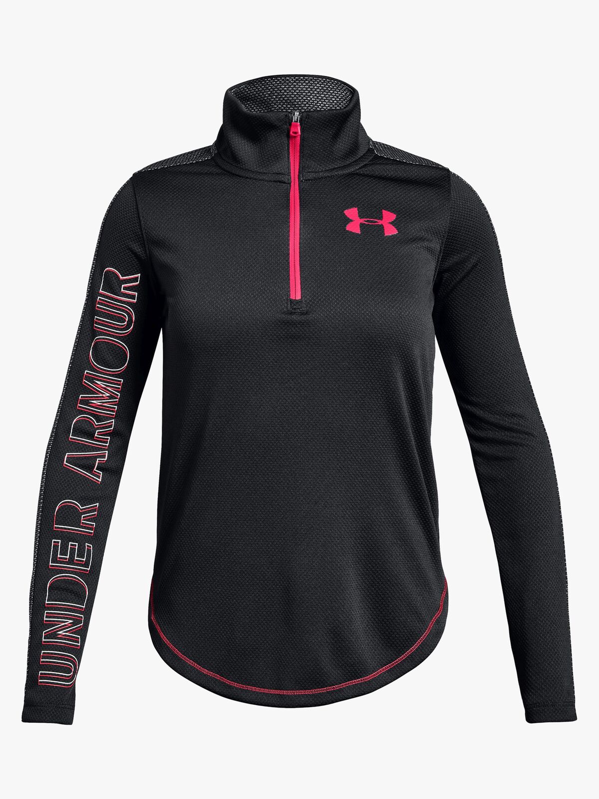 Under Armour Tech 1/2 Zip Treenipaita, Black