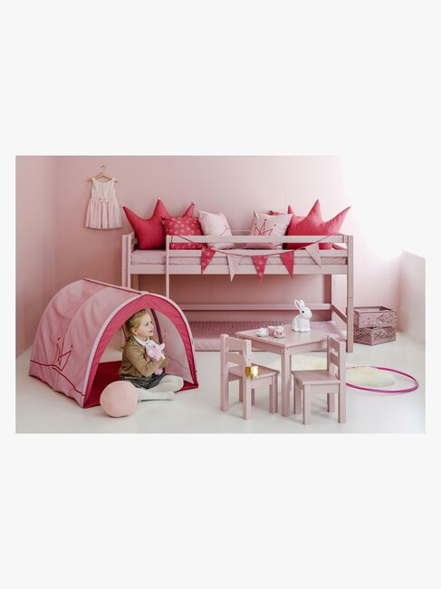 Hoppekids Parvisängyn Runko 90x200 ECO Dream, Pale Rose