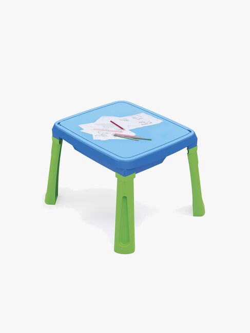 DOLU Sand, Water & Creativity 3-in-1 Leikkipöytä, Sininen/Vihreä