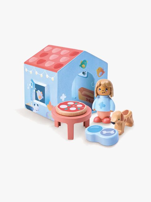 Hape Satukirja + Leikkisetti The Tiny House