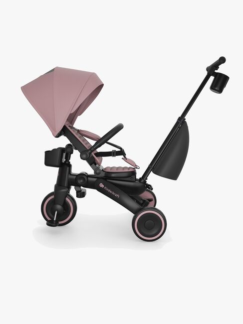 Kinderkraft Kolmipyörä Jazz 3, Vaaleanpunainen