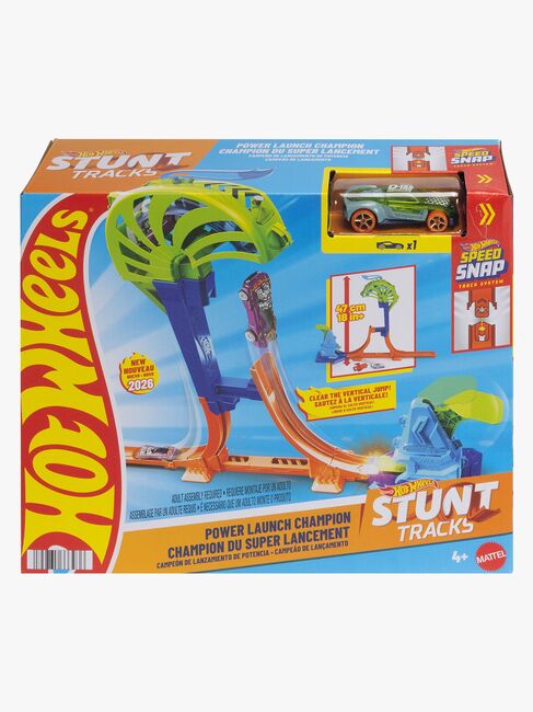 Hot Wheels Stunt Tracks Autorata Power Launch Champion