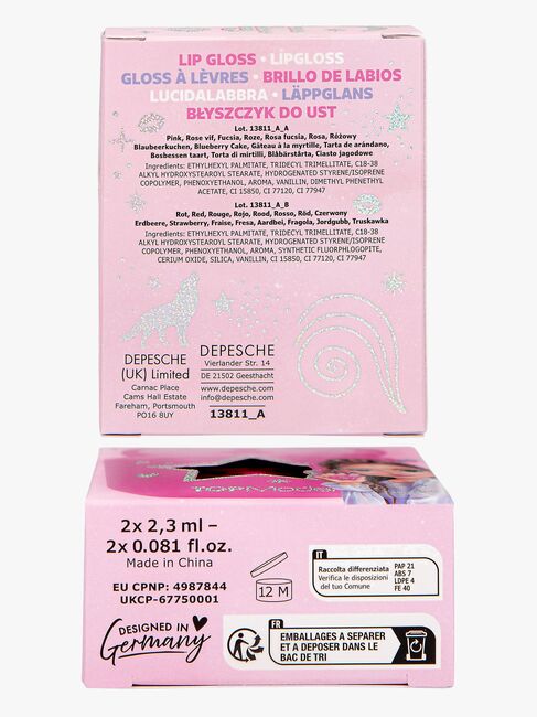 TOPModel BEAUTY and ME Huulikiillot 2-pack