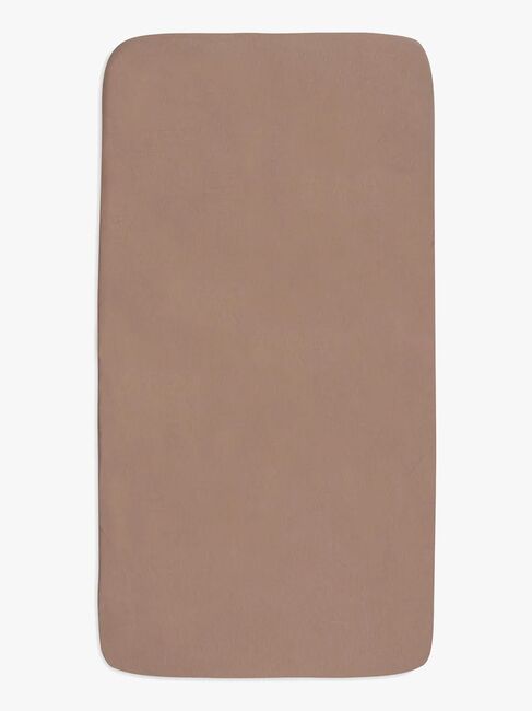 Jollein Muotoonommeltu Aluslakana 2-pack 40x80, Milky Coffee/Ivory