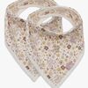 Jollein Bandana Kuolalappu 2-pack, Flower Fairies