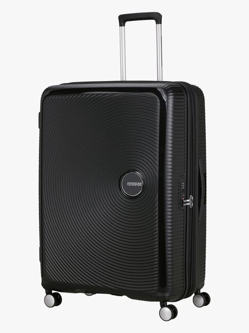 American Tourister Soundbox Spinner Matkalaukku 131-145L, Bass Black