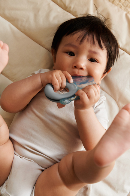 LIEWOOD Rita Elephant Purulelu 2-pack, Sandy/Dove blue