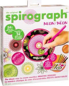 Spirograph Piirtokiekko Neon