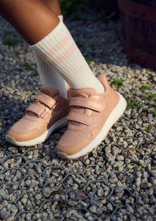 Viking Bouncy Glitter 2V Lenkkarit, Gold