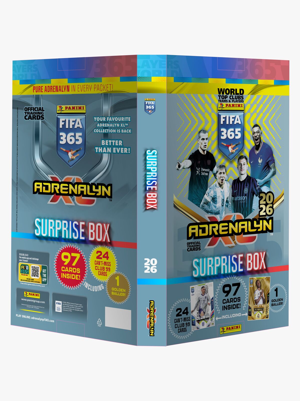 Panini FIFA 365 Adrenxl Keräilykortit Joulukalenteri 2026