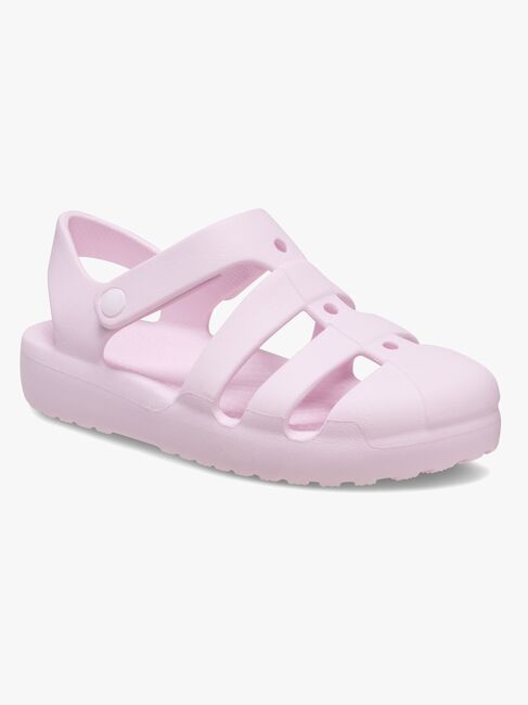 Crocs Classic Fisherman Kids Kangastossut, Pink Milk