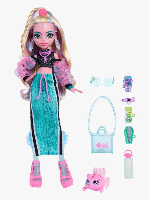 Monster High  Nukke Lagoona Blue & Neptuna