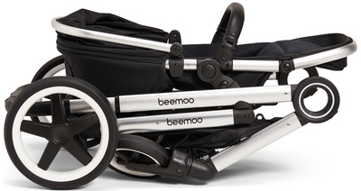 Beemoo Pro Multi Kaksosvaunut + Hoitolaukku, Grey Mélange