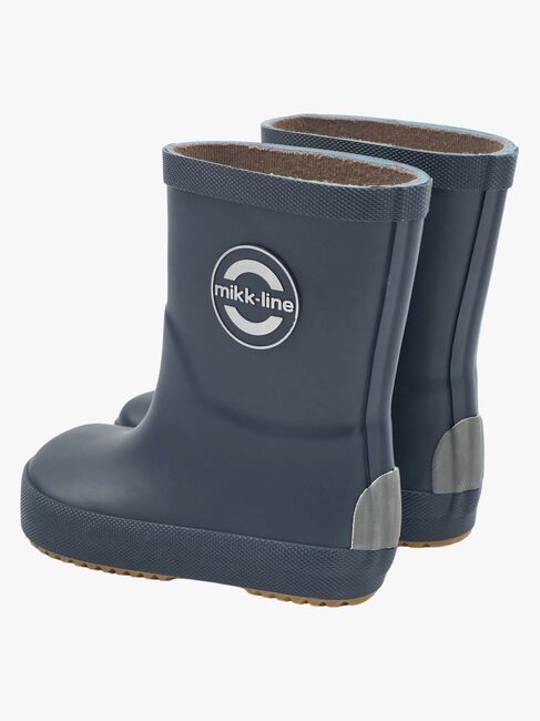 Mikk-Line Barefoot Kumisaappaat, Blue Nights