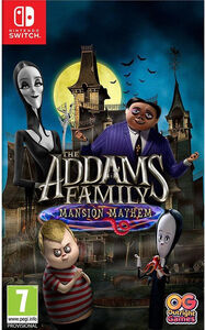 Nintendo Switch The Addams Family Mansion Mayhem Peli