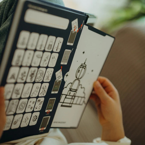 Kidywolf KIDYDRAW MINI Piirustustabletti LCD Galaksi