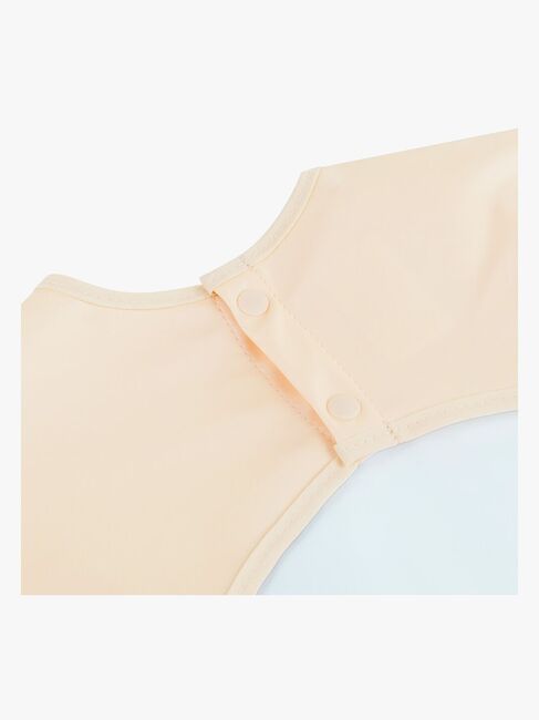 Miniland Pitkähihainen Ruokalappu + Tasku, Jurassic