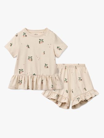 LIEWOOD Ilford Pyjama 2-osainen, Peach Mini/Sea Shell